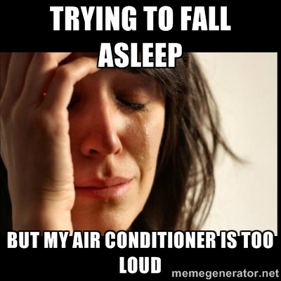 loud air conditioner